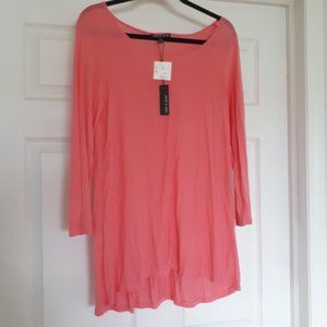 Cable & Gauge Top - Size L- Pink